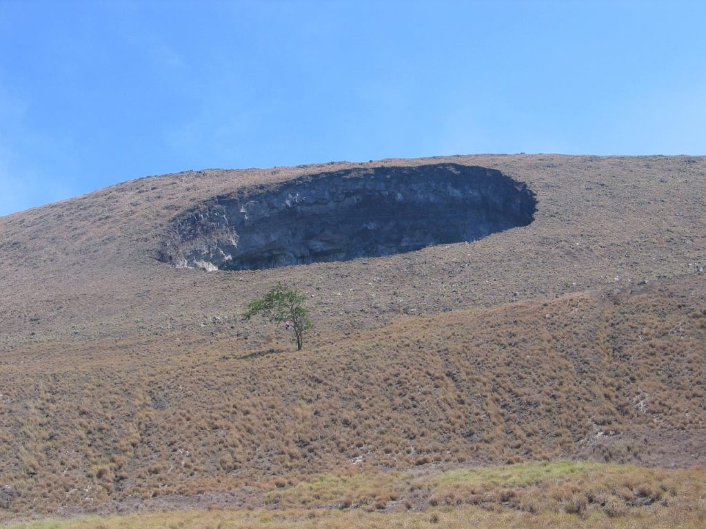 Nicaraguan Volcanoes,  EL Hoyo volcano